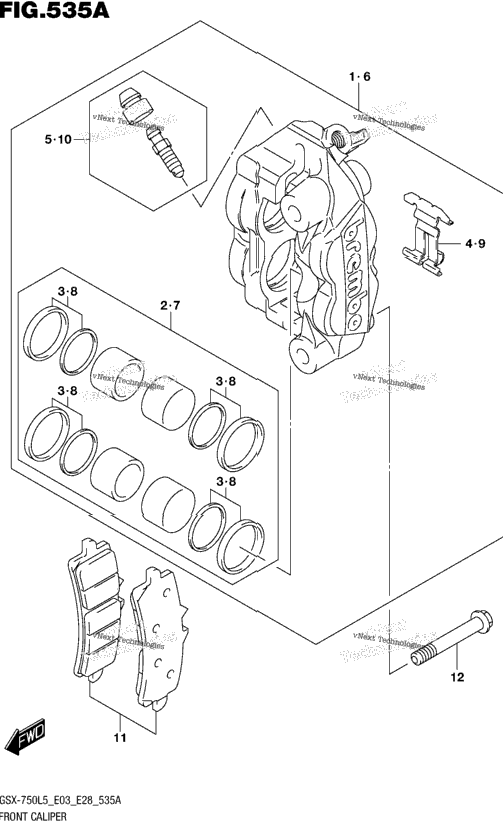 Front Caliper