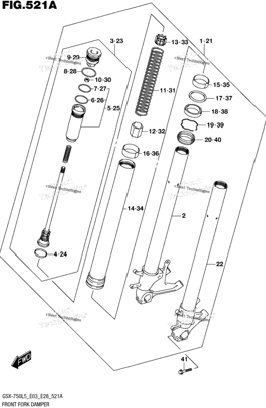 Front Fork Damper