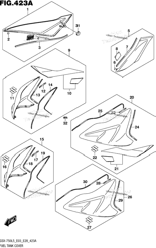 Fuel Tank Cover