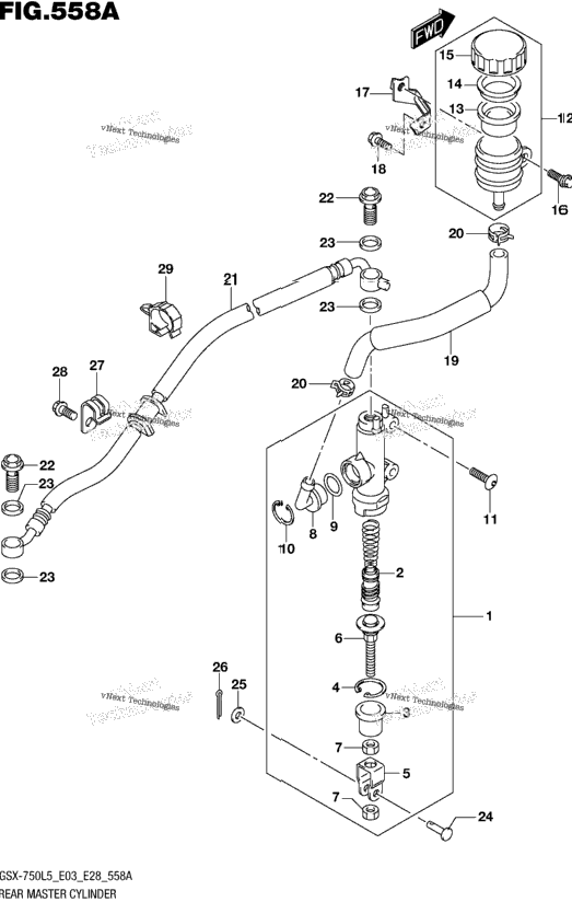 Rear Master Cylinder