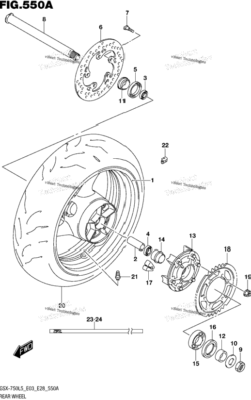 Rear Wheel