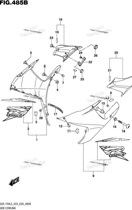 Side Cowling (Asv,A19)