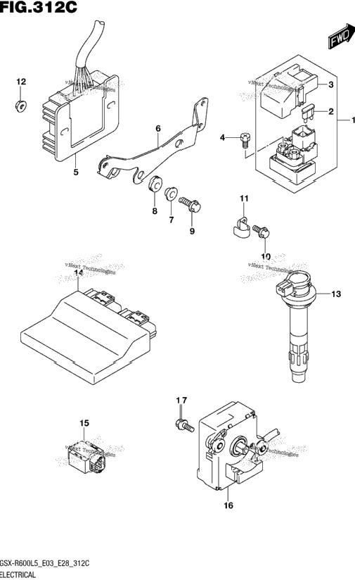 Electrical (Gsx-R600l5 E33)