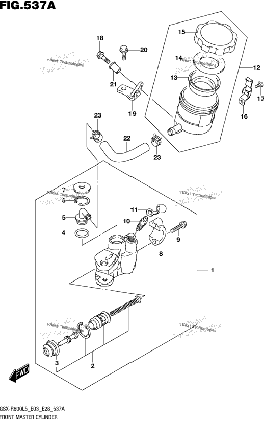 Front Master Cylinder