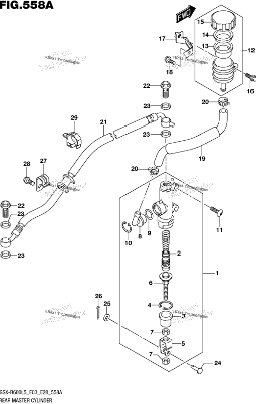 Rear Master Cylinder