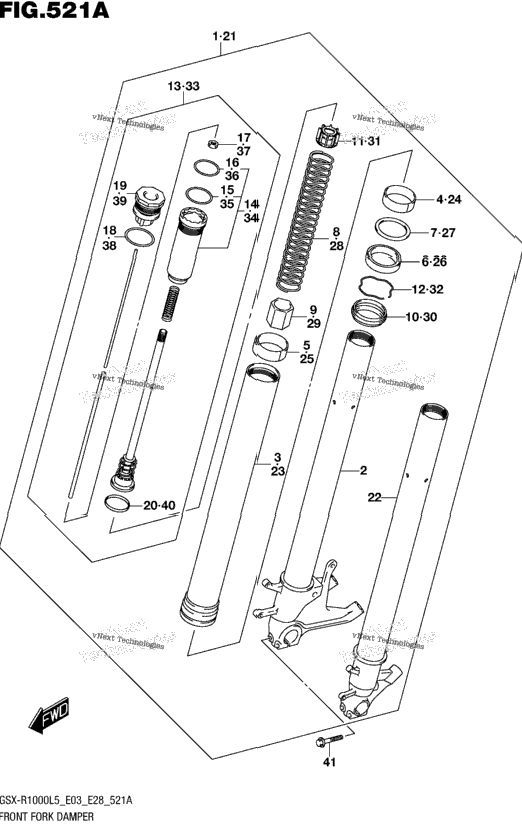 Front Fork Damper