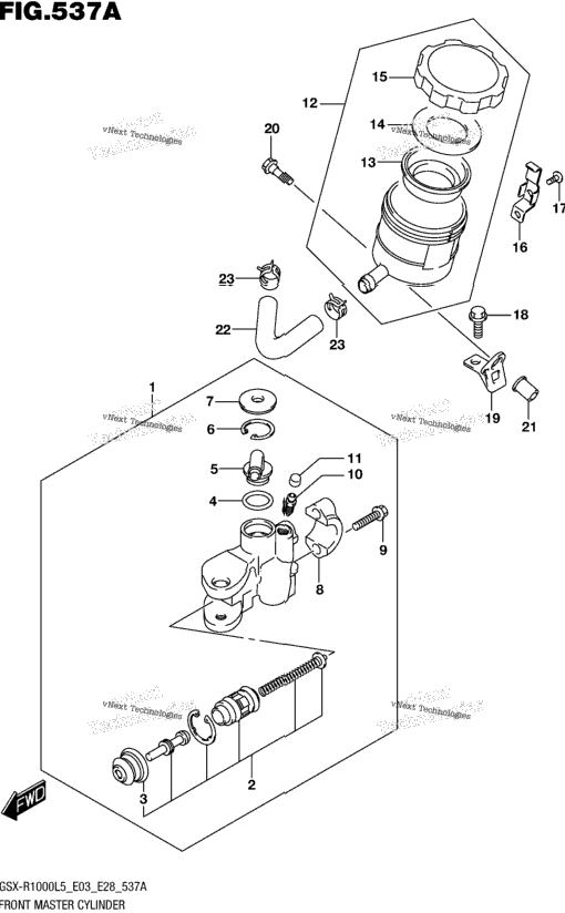 Front Master Cylinder