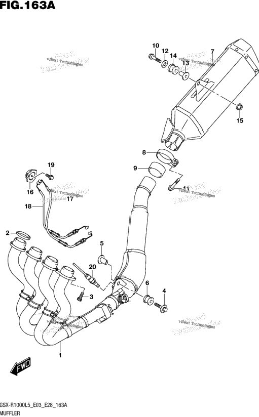 Muffler (Gsx-R1000l5 E03)
