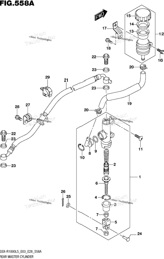 Rear Master Cylinder