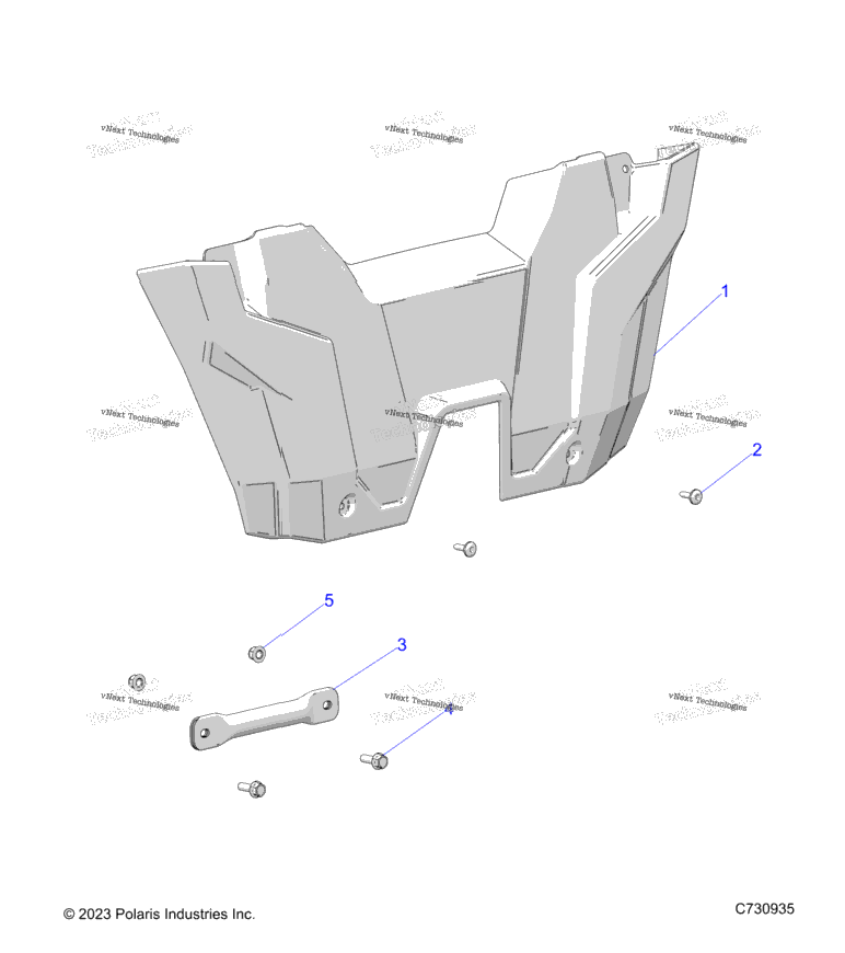 Body, Lower, Front Facia