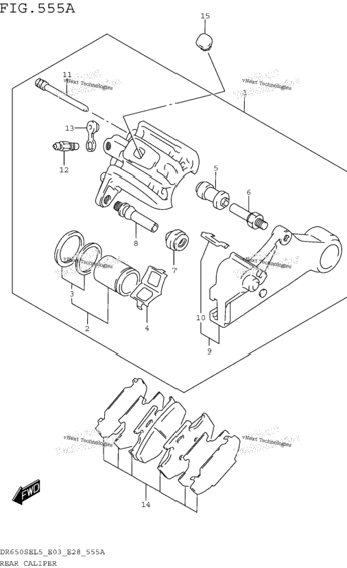 Rear Caliper