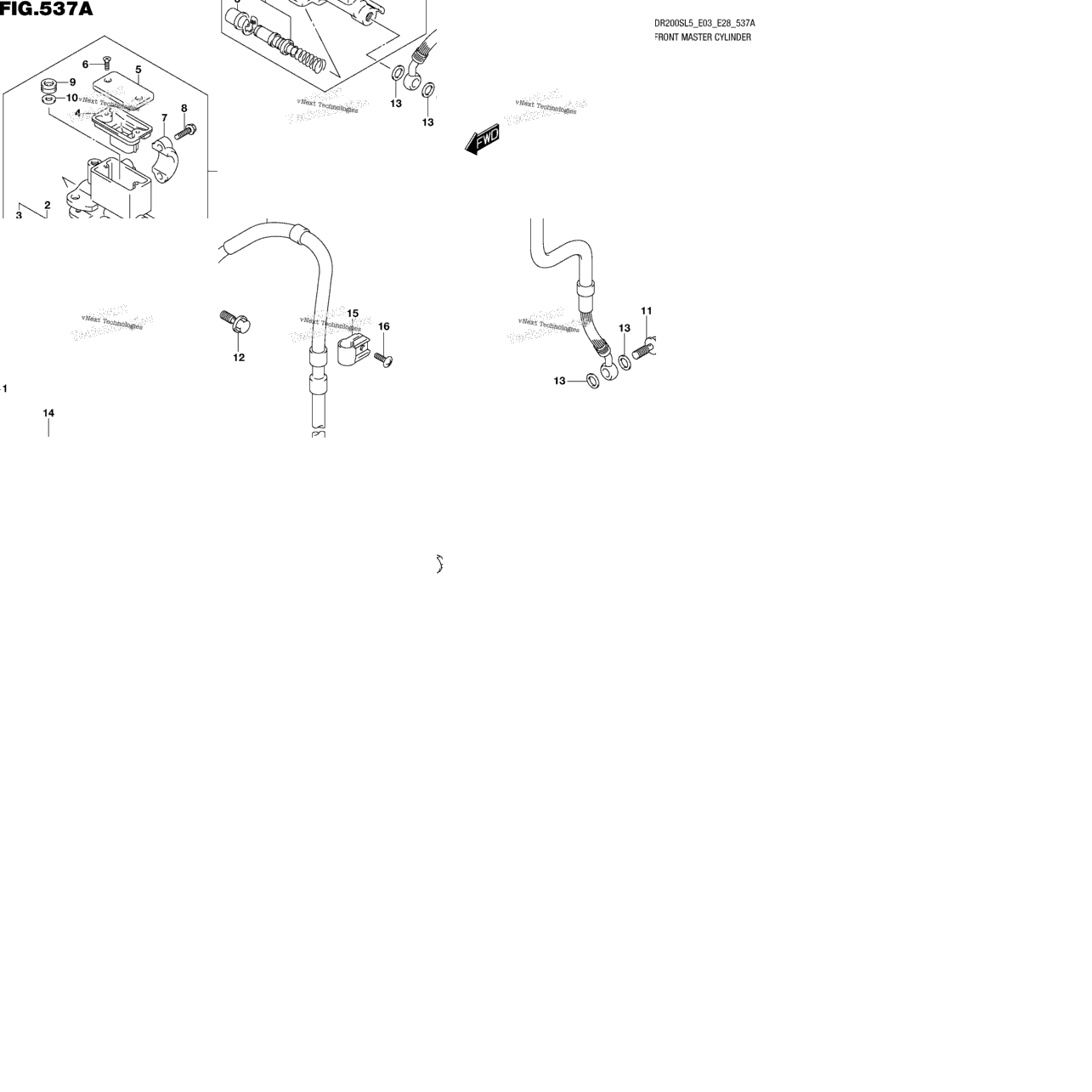 Front Master Cylinder