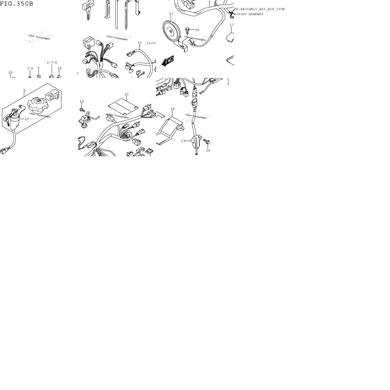 Wiring Harness (Dr-Z400sml5 E28)