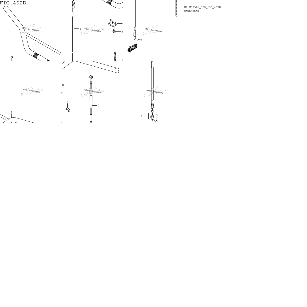 Handlebar (Dr-Z125ll5 E33)