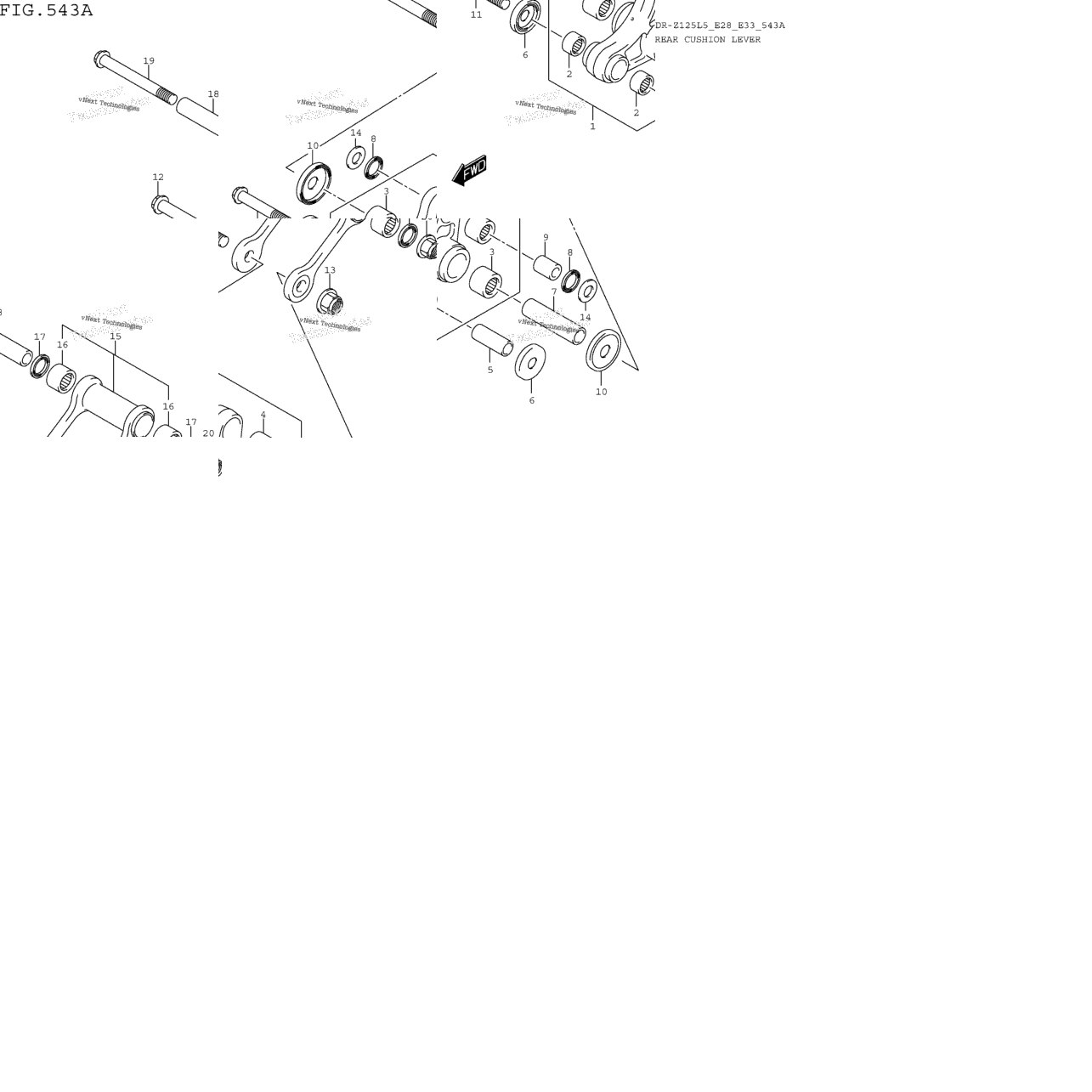 Rear Cushion Lever