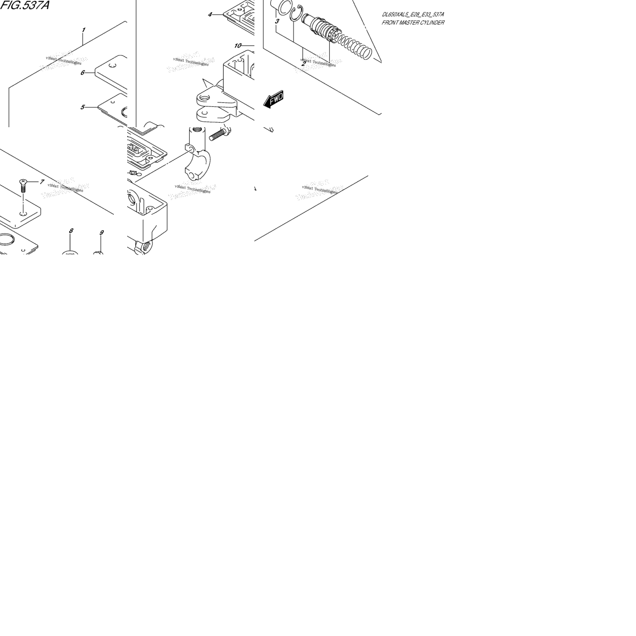 Front Master Cylinder