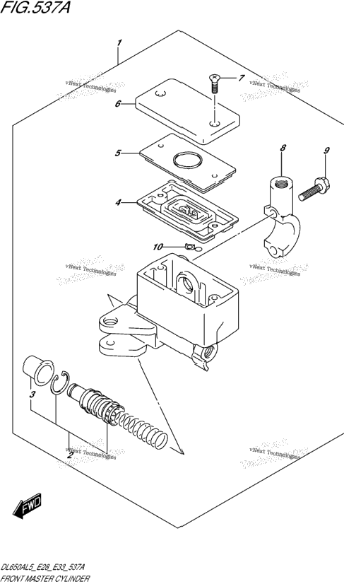 Front Master Cylinder