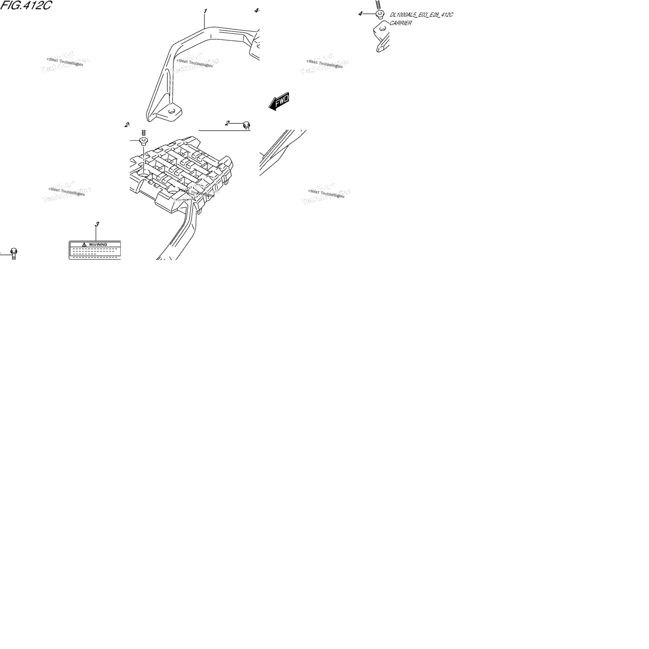 Carrier (Dl1000al5 E33)
