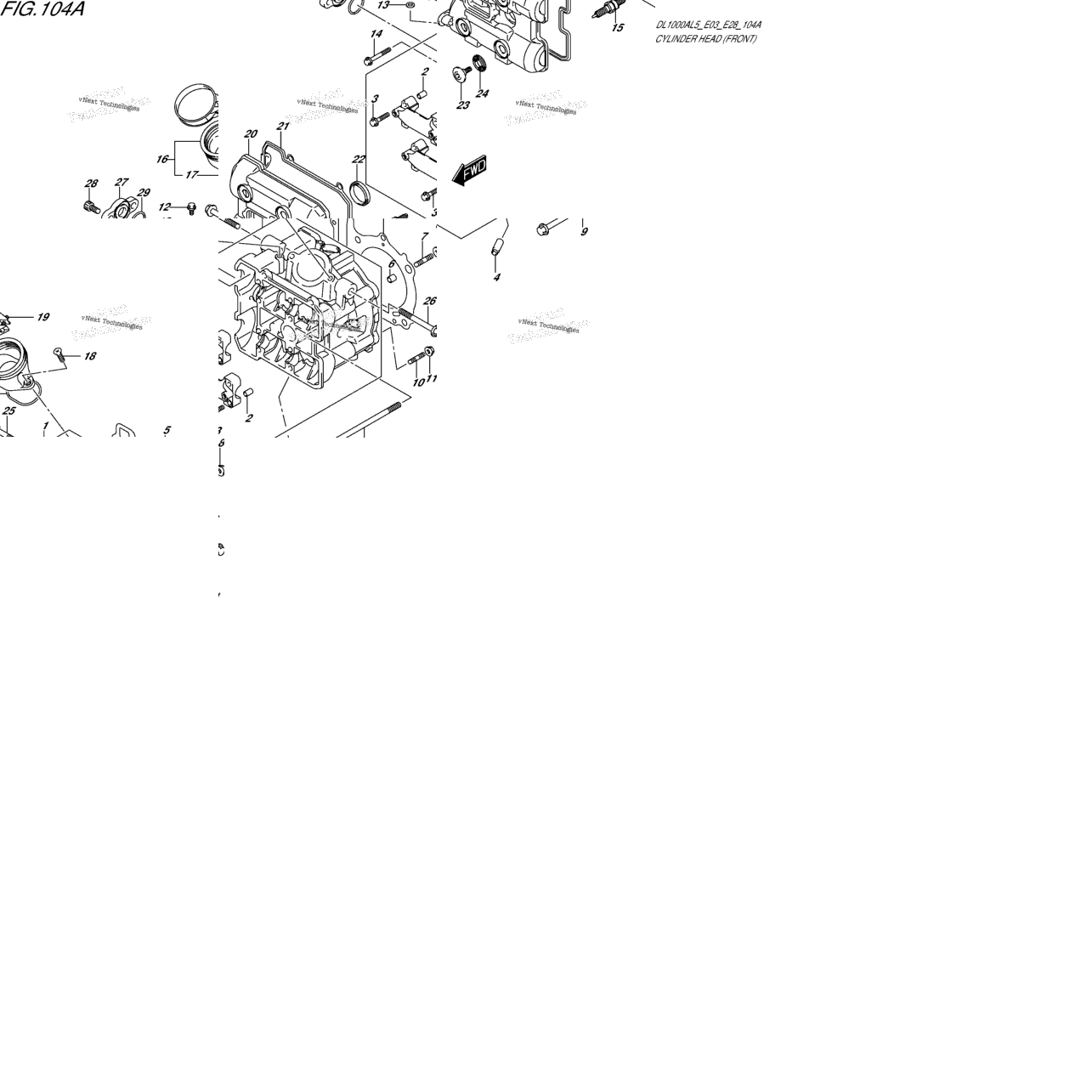 Cylinder Head (Front)