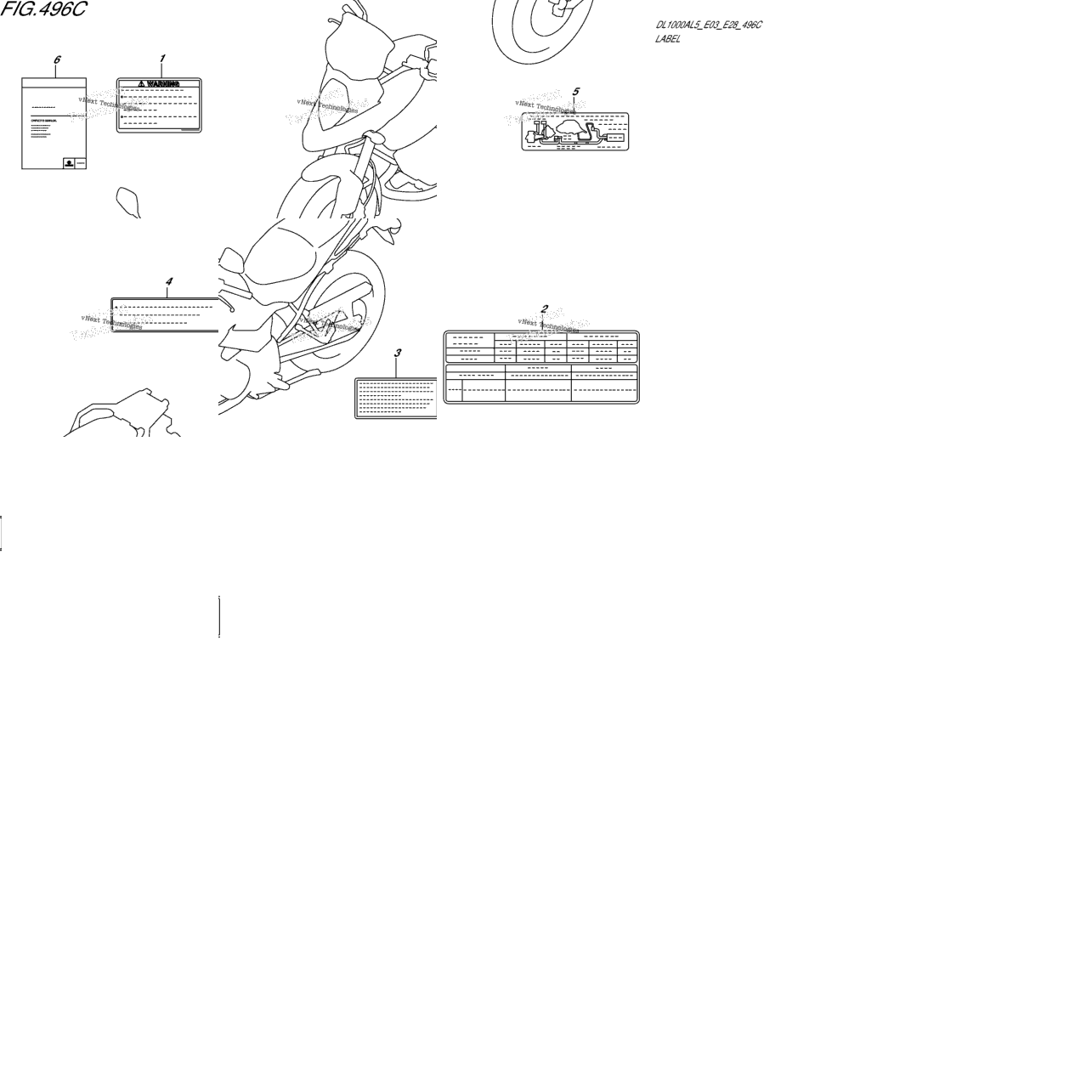 Label (Dl1000al5 E33)