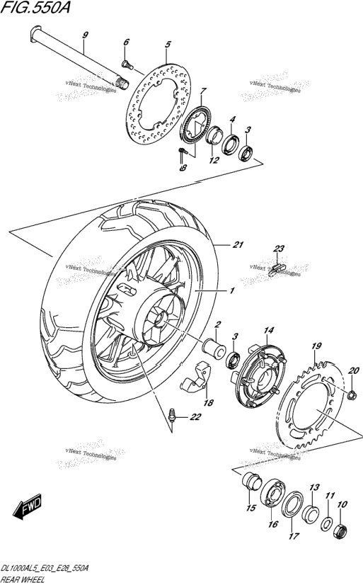Rear Wheel