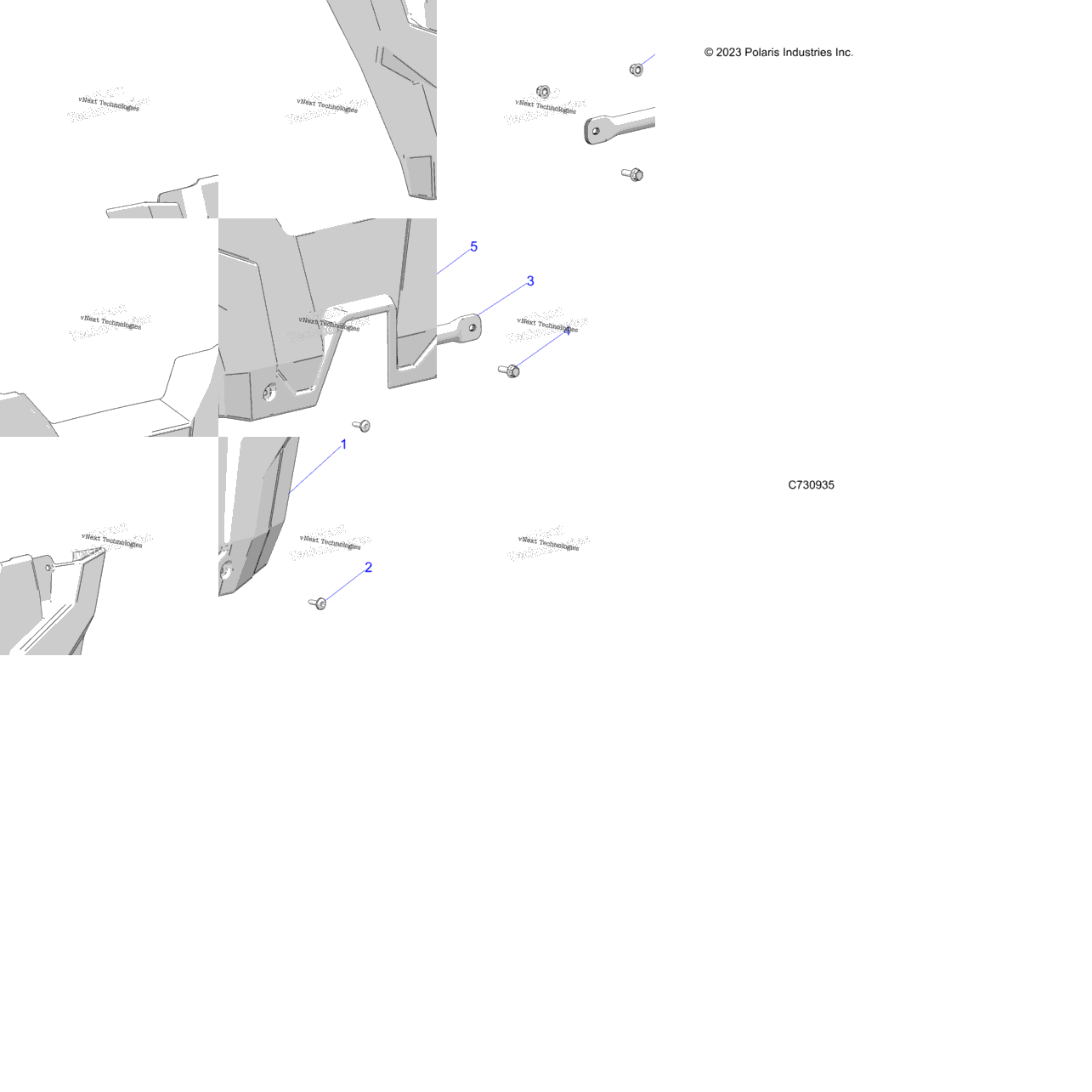 Body, Lower, Front Facia R24t6a99a1/B1