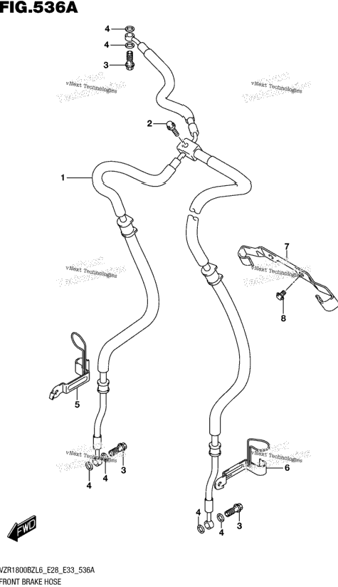 Front Brake Hose