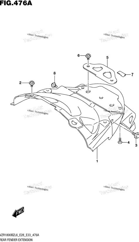 Rear Fender Extension