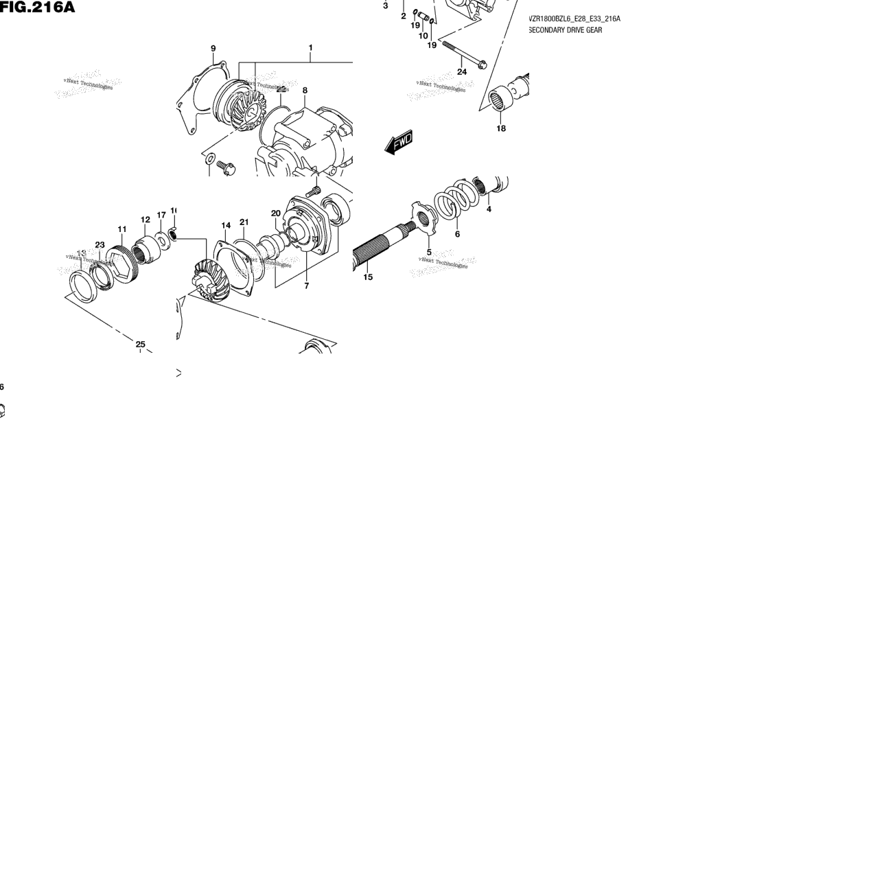 Secondary Drive Gear