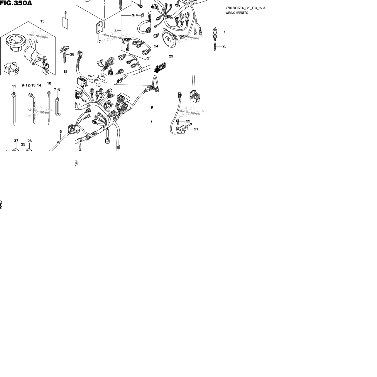 Wiring Harness (Vzr1800bzl6 E28)