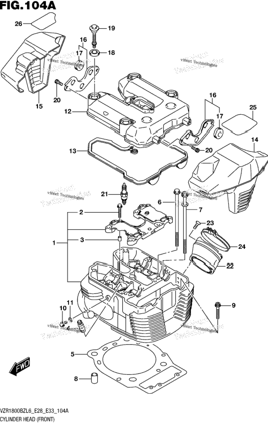 Cylinder Head (Front)