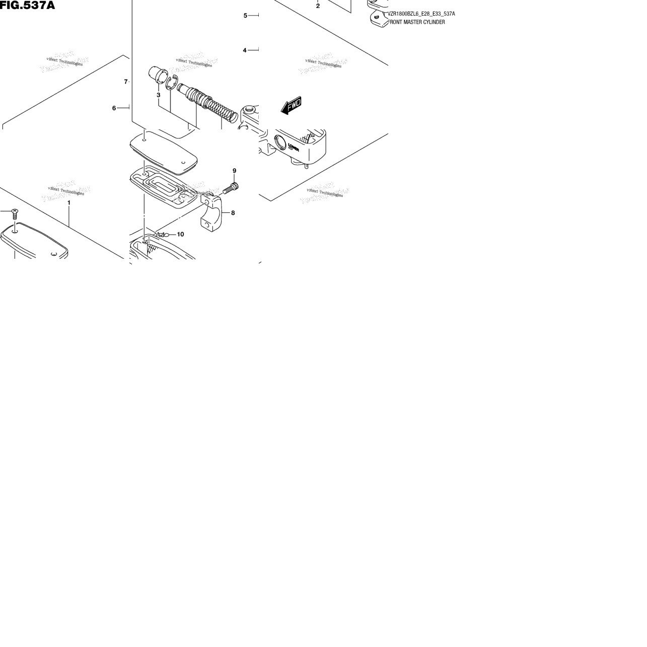 Front Master Cylinder