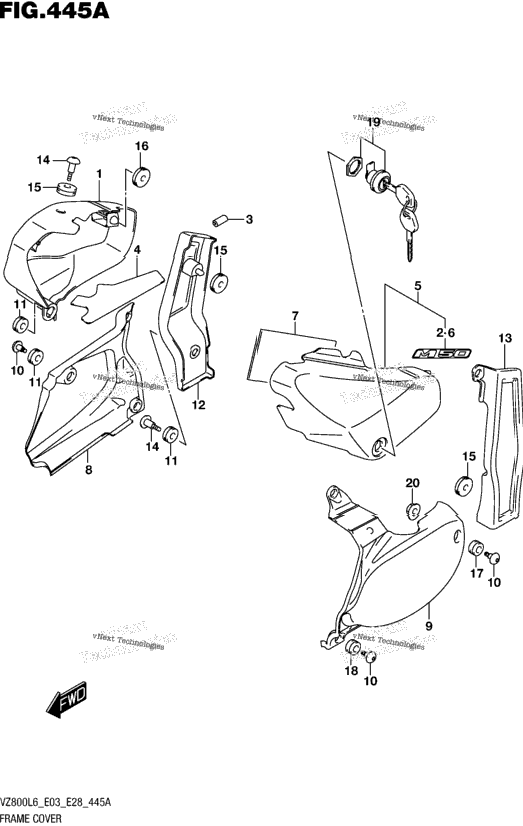 Frame Cover (Vz800l6 E03)