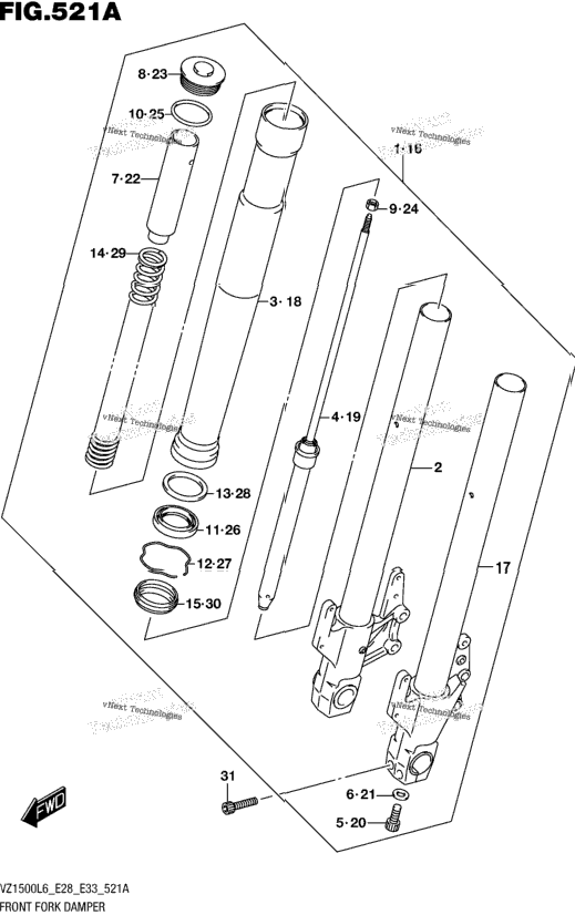 Front Fork Damper
