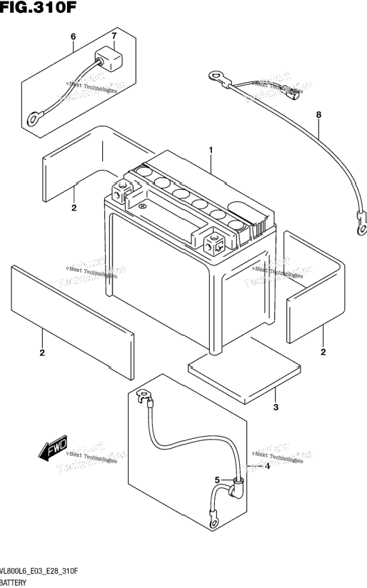 Battery (Vl800tl6 E33)