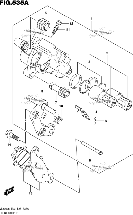 Front Caliper