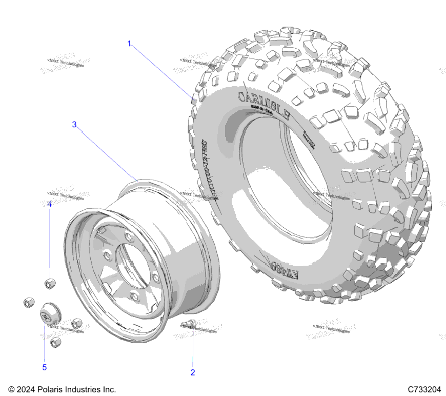 Wheels, Front R24t6a99a1/B1