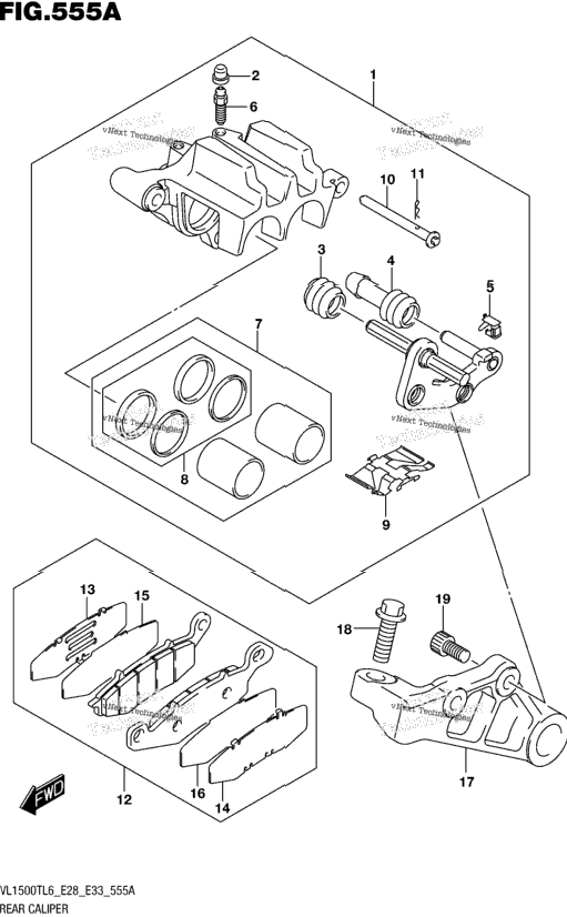 Rear Caliper