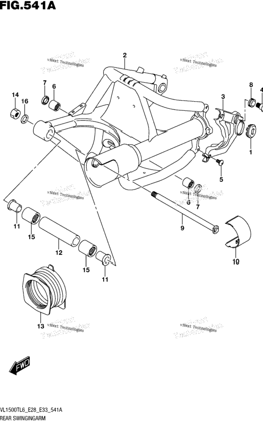 Rear Swingingarm