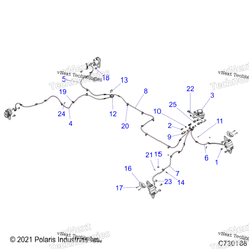 Brakes, Brake Lines And Master Cylinder R23e3gc3fd/Sc3cd/Sc3fd