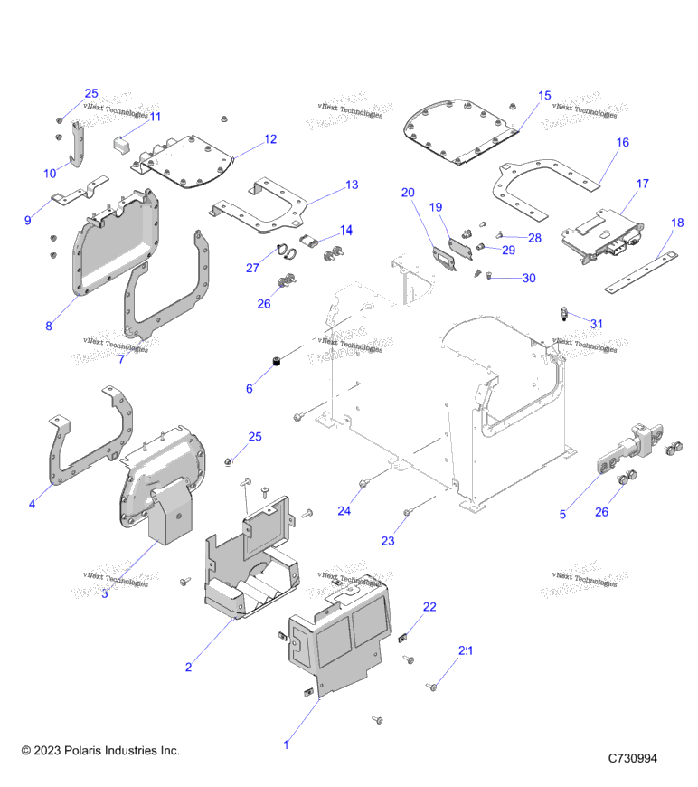 Electrical, Battery, Service Components,