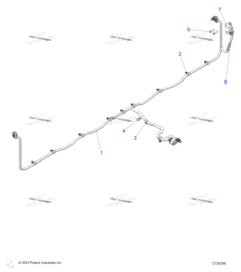 Electrical, Wire Harness, Box R23e3gc3fd/Sc3cd/Sc3fd