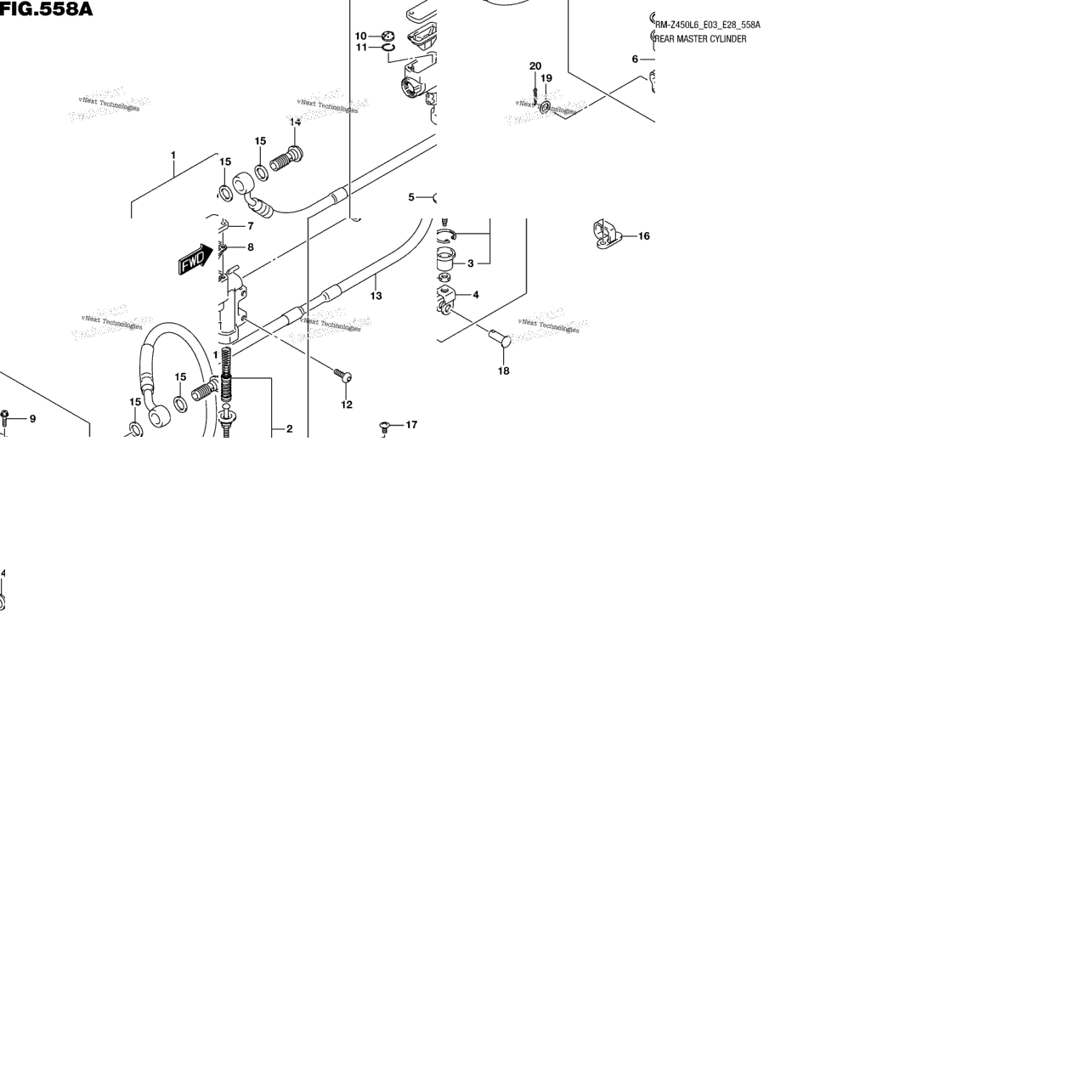 Rear Master Cylinder
