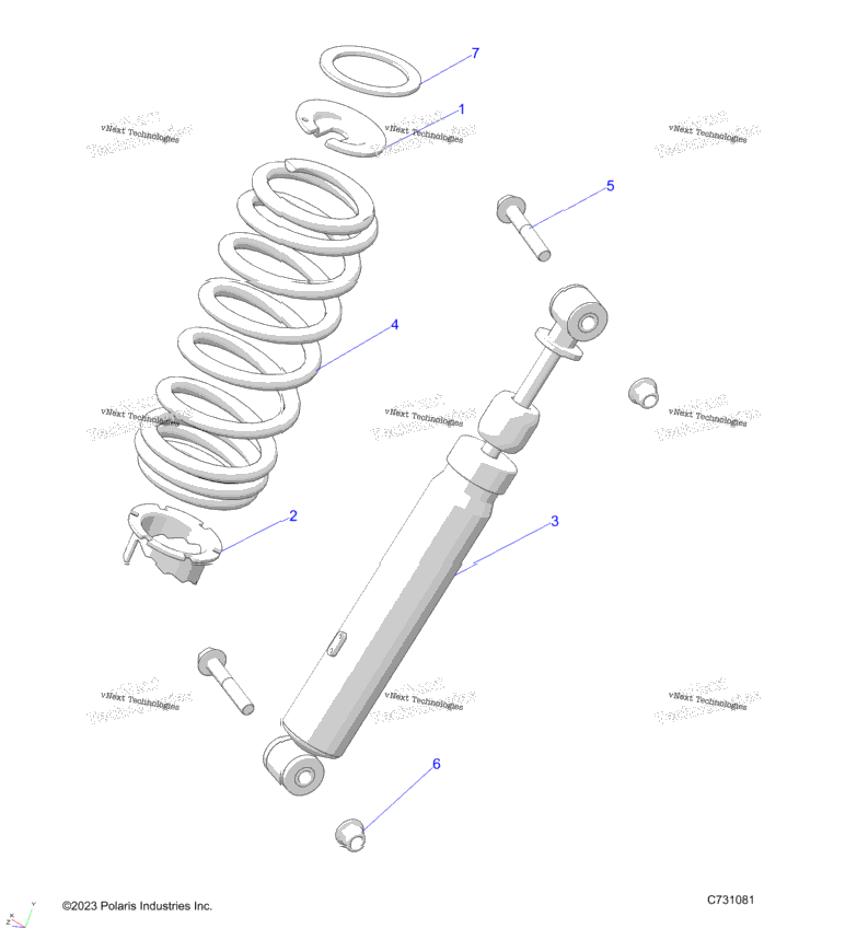 Suspension, Front Shock Mounting R23e3gc3fd/Sc3cd/Sc3fd