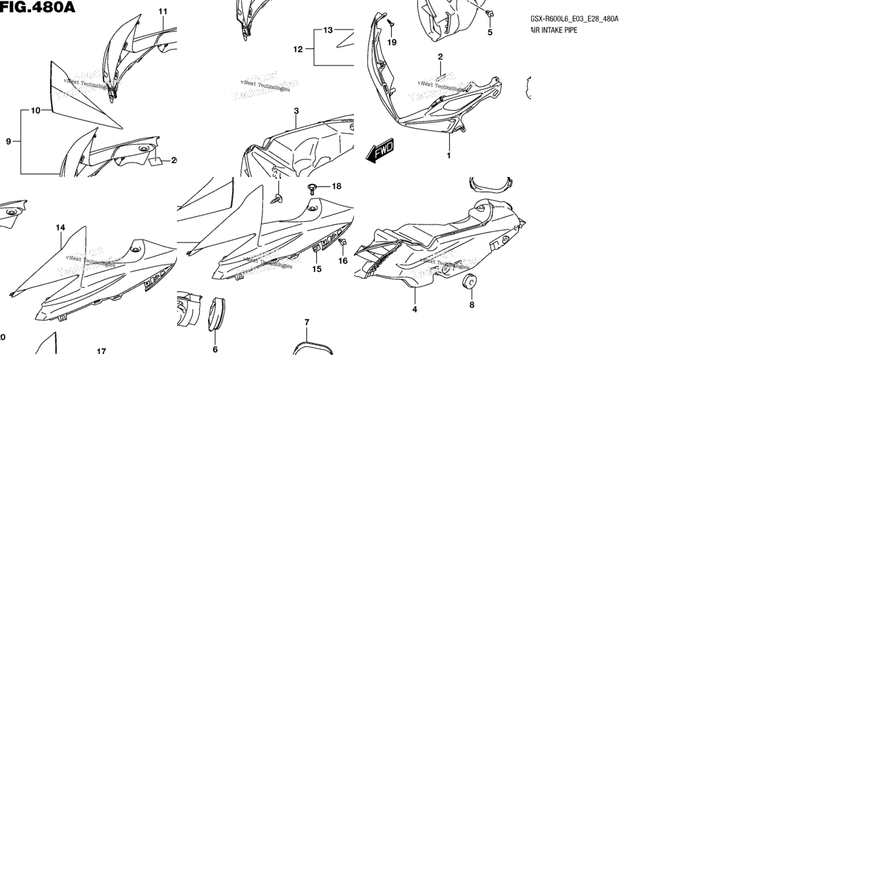 Air Intake Pipe (Ysf,Arb)