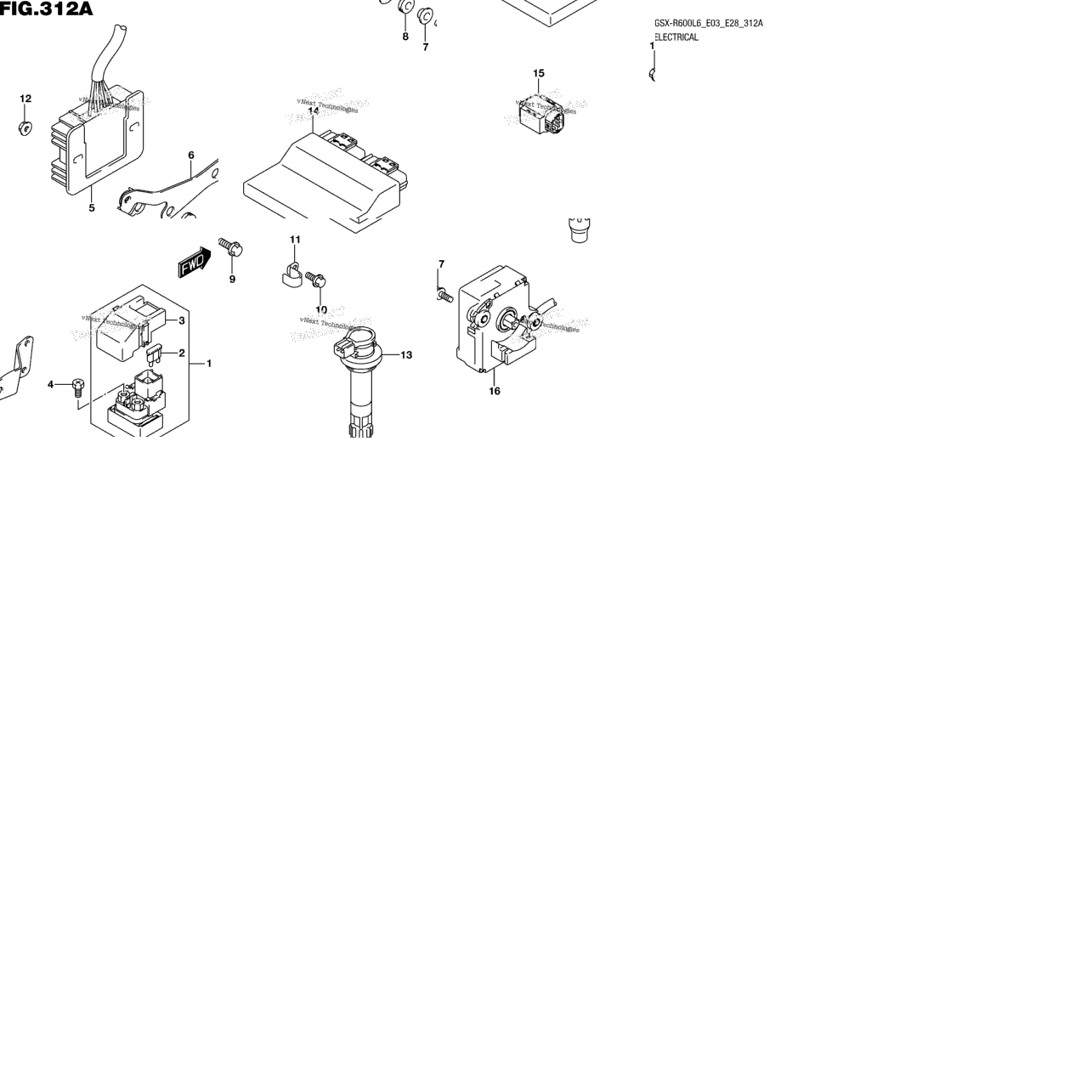 Electrical (Gsx-R600l6 E03)