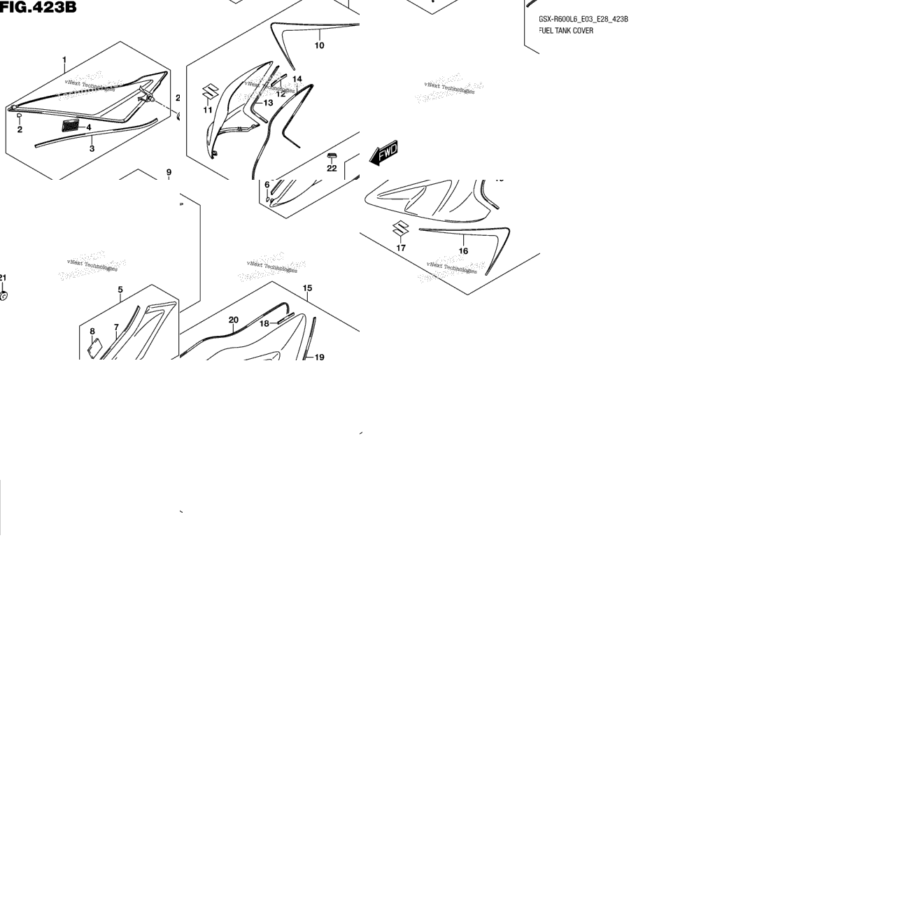 Fuel Tank Cover (Arb)