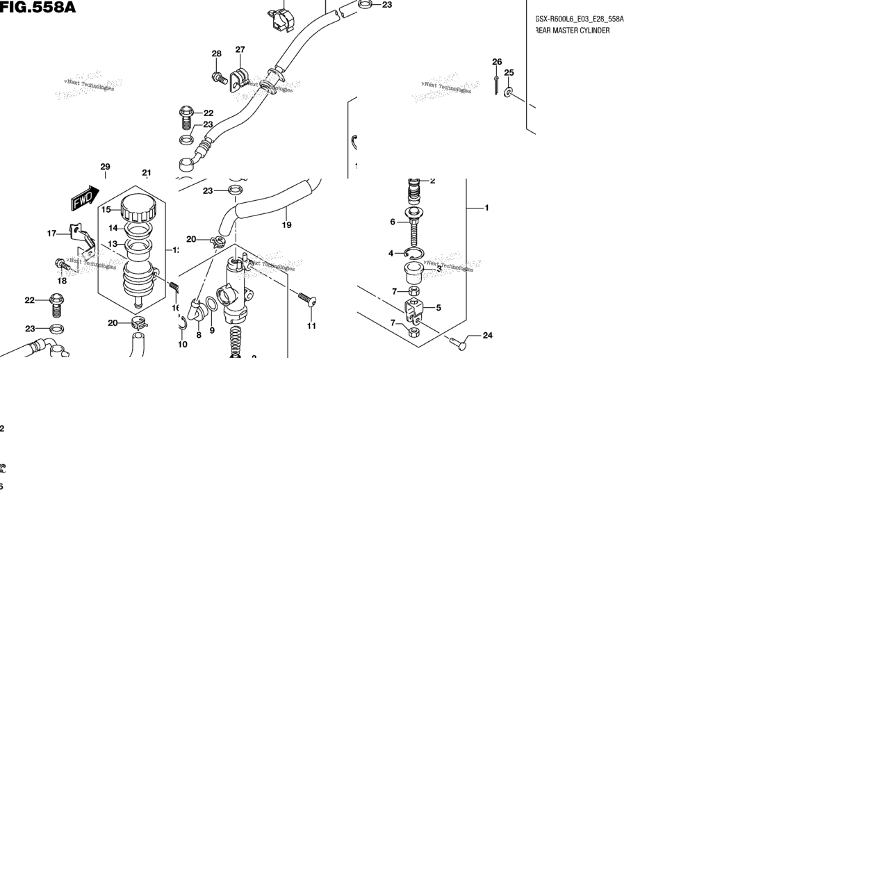Rear Master Cylinder