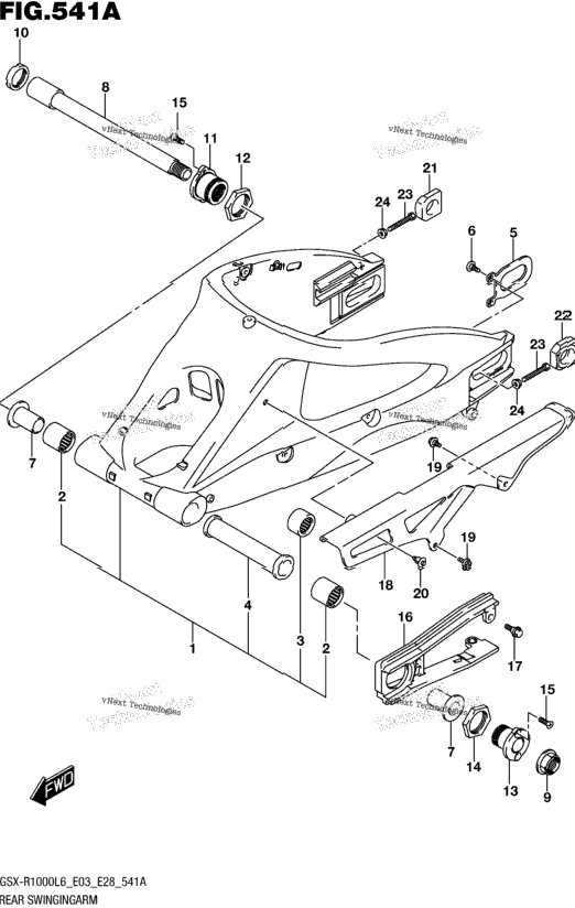 Rear Swingingarm