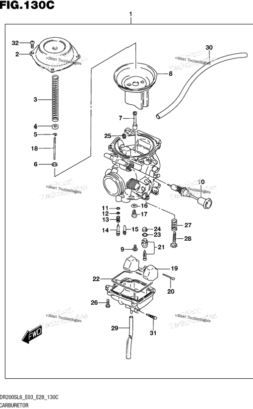 Carburetor (Dr200sl6 E33)